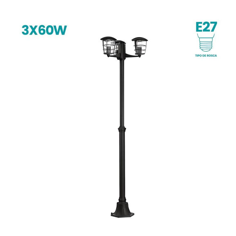 Lámpara De Pie Eglo Aloria 3x60w