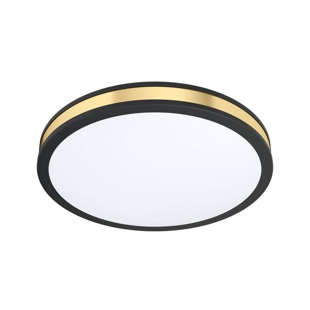 Lamp Techo Pescaito 1l Negro-oro