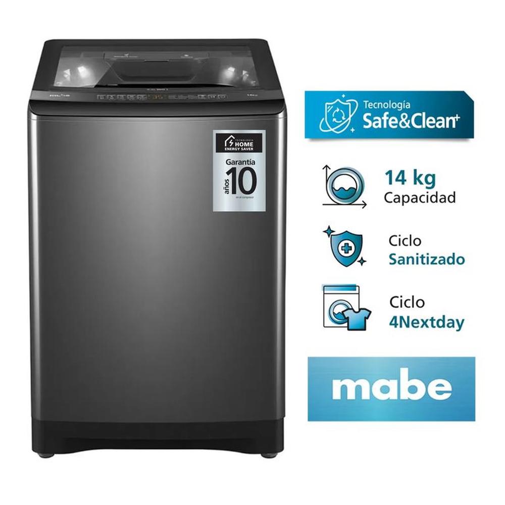 Lavadora Automática Mabe 14kg LMA4120WDGBB0 Diamond Gray