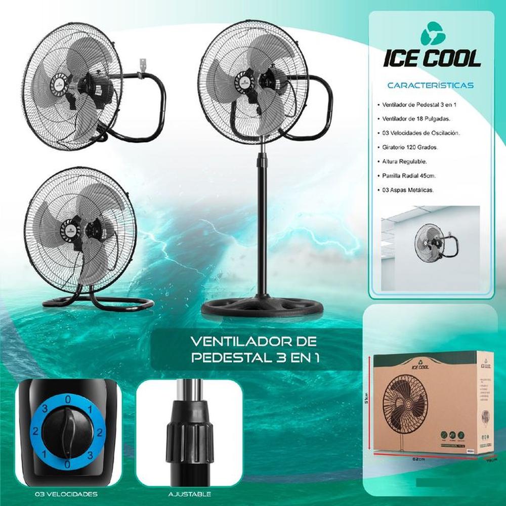 Ventilador FWS-45B 3 EN 1