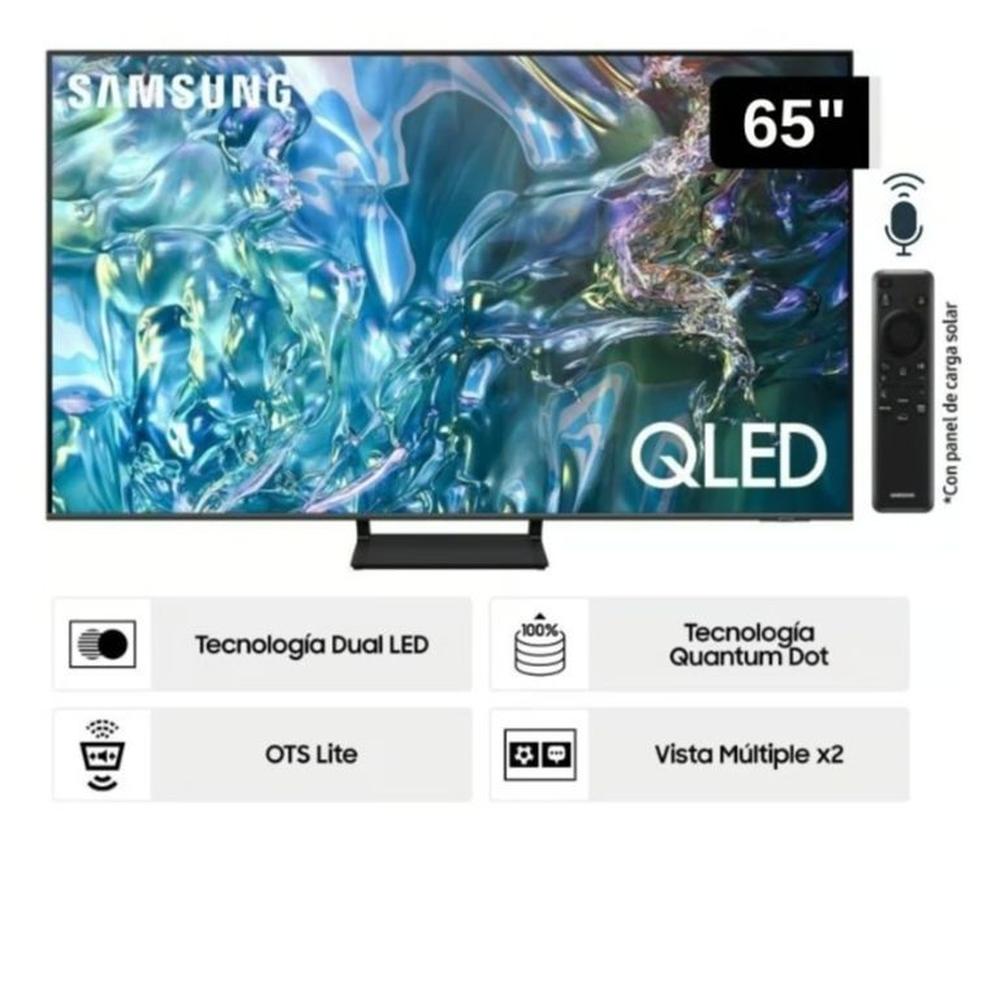 Televisor Samsung QLED Tizen OS Smart Tv 65"" 4K QN65Q65DAGXPE - Nuevo 2024