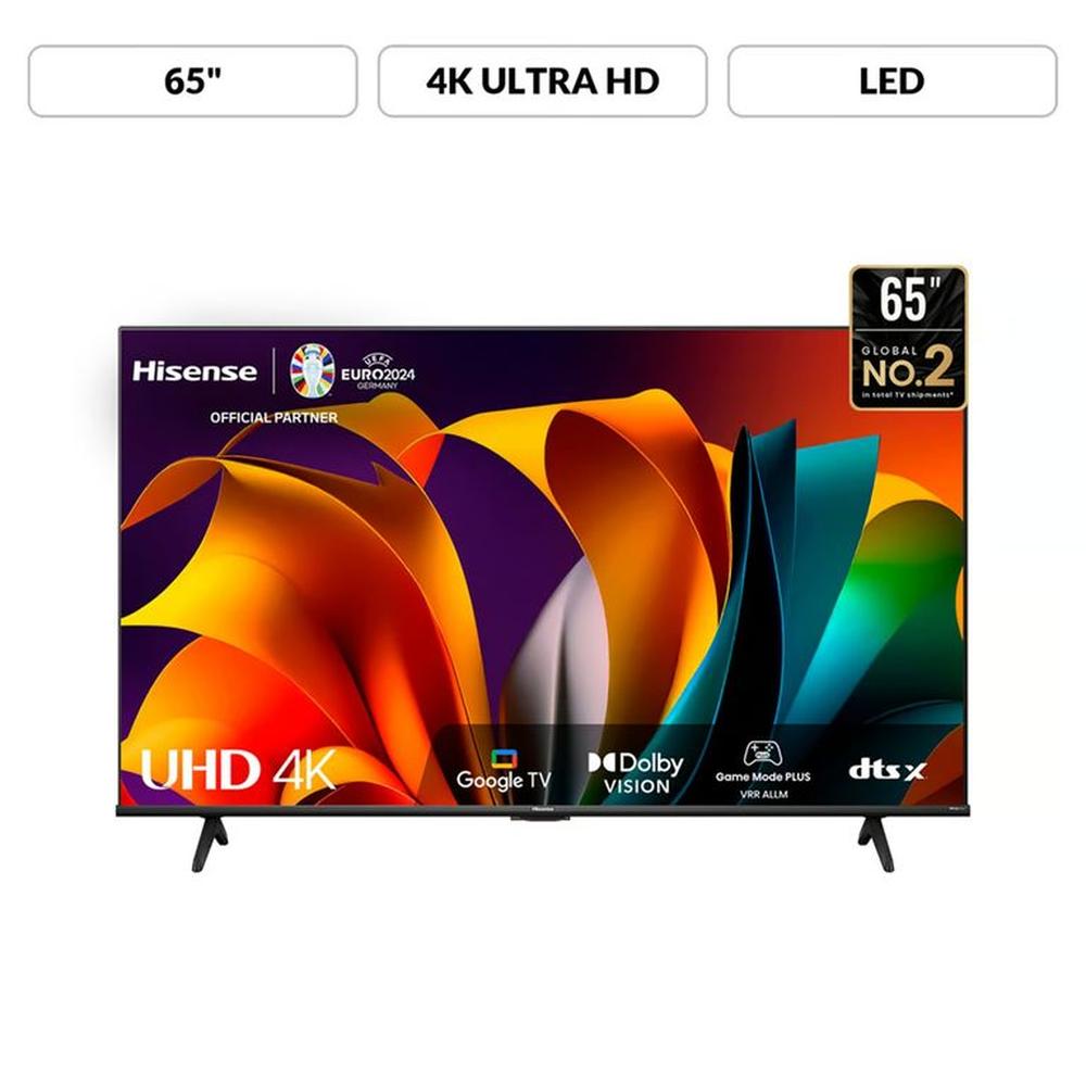 Televisor Hisense Led 65 Smart UHD 4K Google Tv 65A6NA (2024)