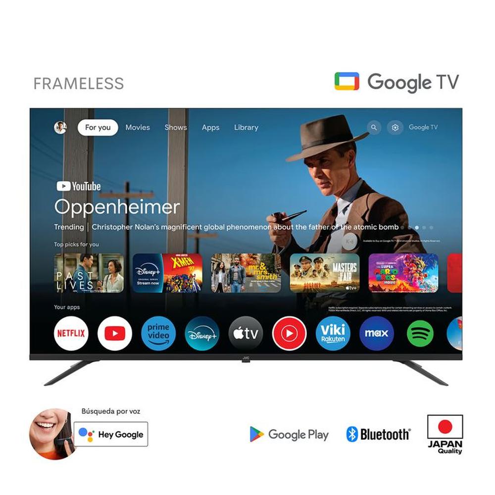 Televisor Jvc 58 Uhd 4k Google Tv Lt-58km548