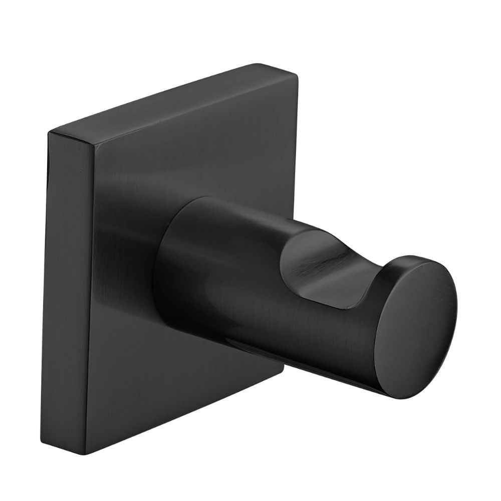 Perchero/Gancho de Baño Orange Colección Nova Negro Mate