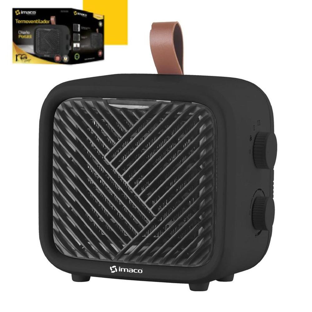 TERMOVENTILADOR PORTATIL IMACO ITC1510N Negro