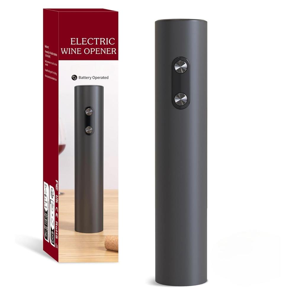 Sacacorchos Eléctrico Vino Diseño Moderno Elegante