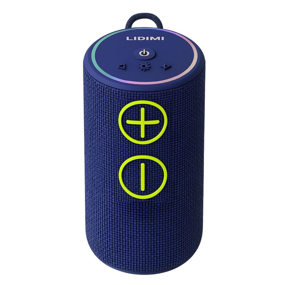 Parlante Bluetooth Lidimi 20W Portátil con BASS RGB TWS Radio IPX6 A