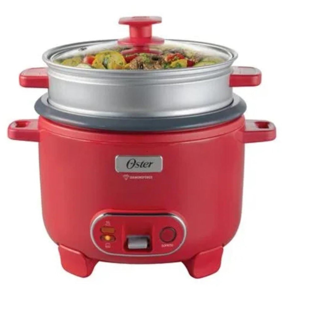Olla Arrocera OSTER 1.8L CKSTRC10DFPNK Rojo