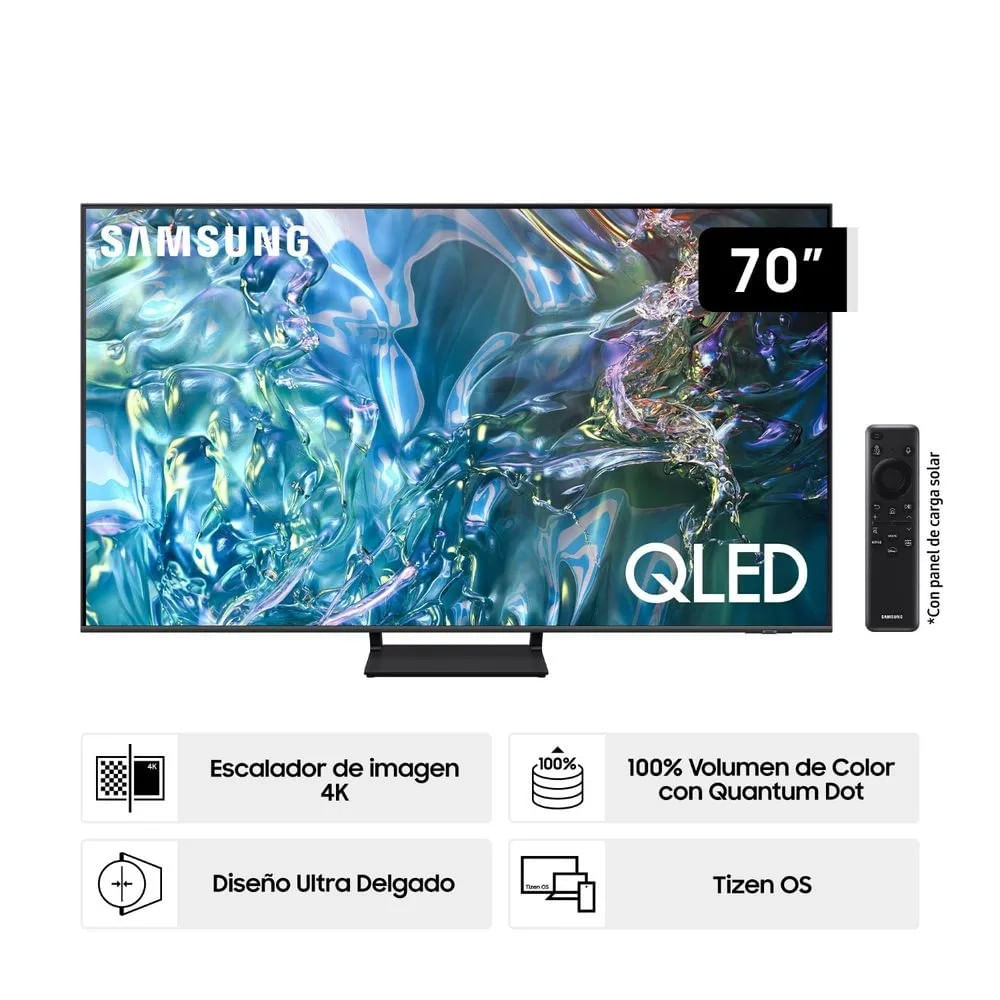 Televisor Samsung 70'' QLED 4K Q65D Tizen OS Smart TV (2024)