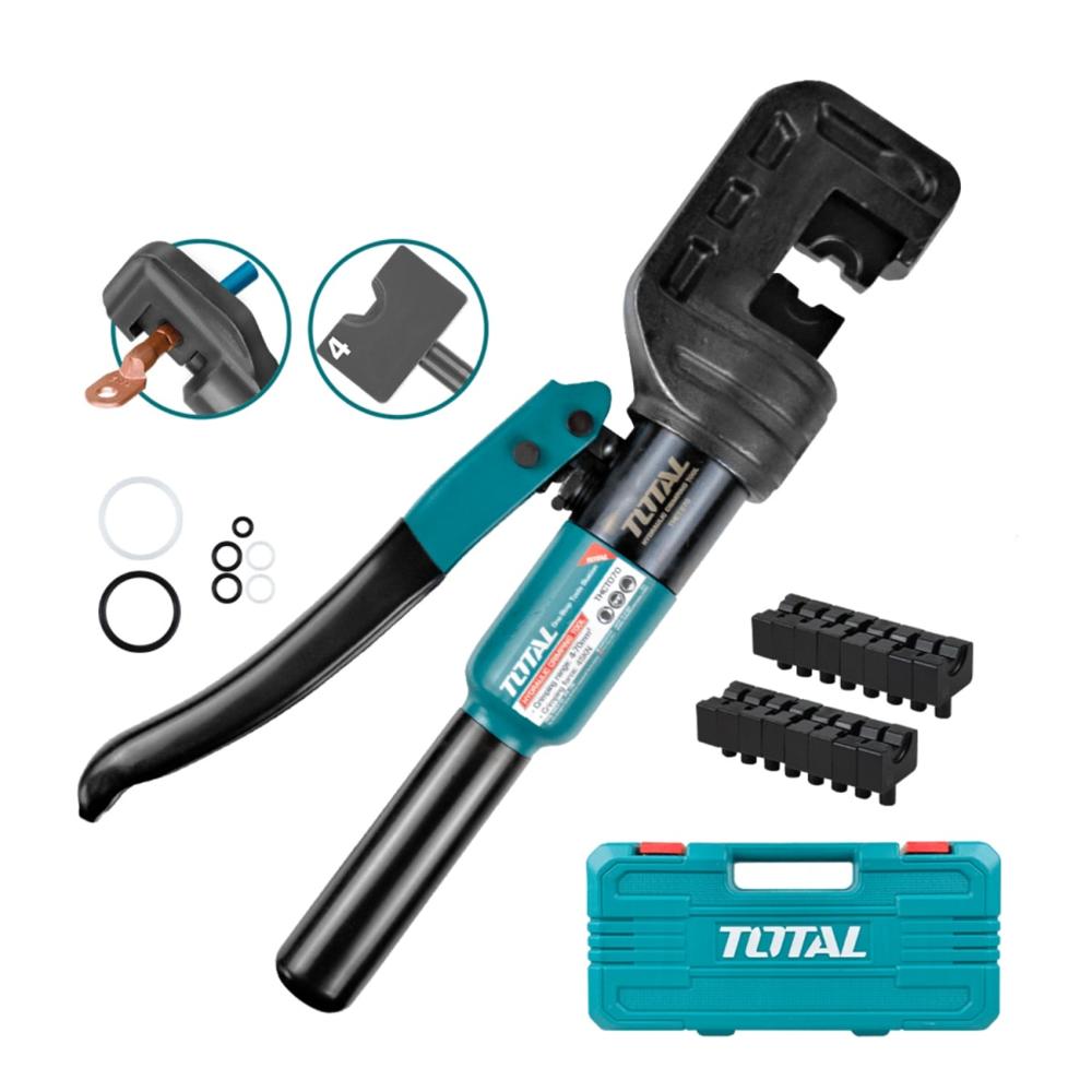 Crimpiadora hidraulica 4-70MM2 45kn Total THCT070