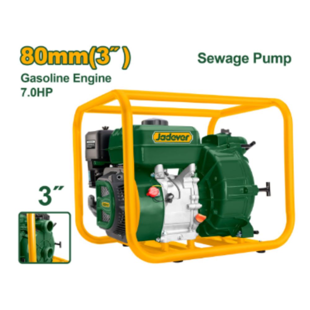Motobomba Gasolinera 3Pulg Motor 7HP 1000L JDGW1A31