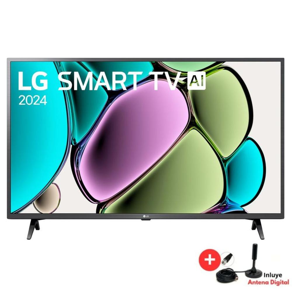 Televisor 43"" LG FHD 43LR6000PSA Smart TV AI 2024 + Antena Digital