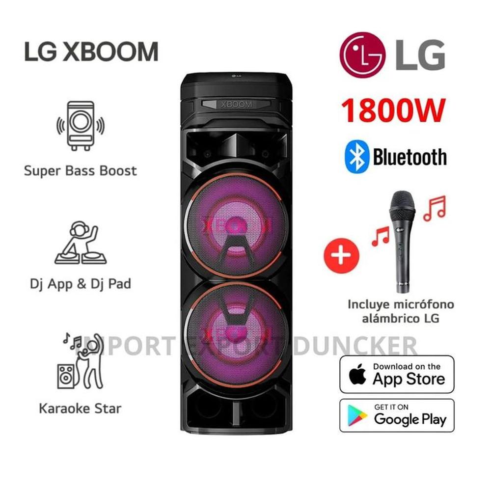 Parlante Bluetooth LG XBOOM RNC9 - Altavoz Ideal para Fiestas y Karaoke