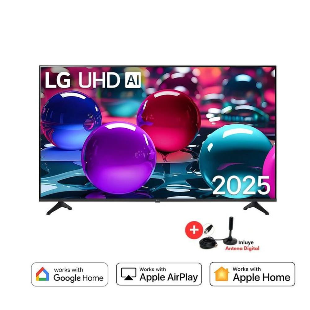 Televisor Smart TV LG Led Uhd 50"" 4K Thinq AI 50UA7300 2025 + Antena Digital