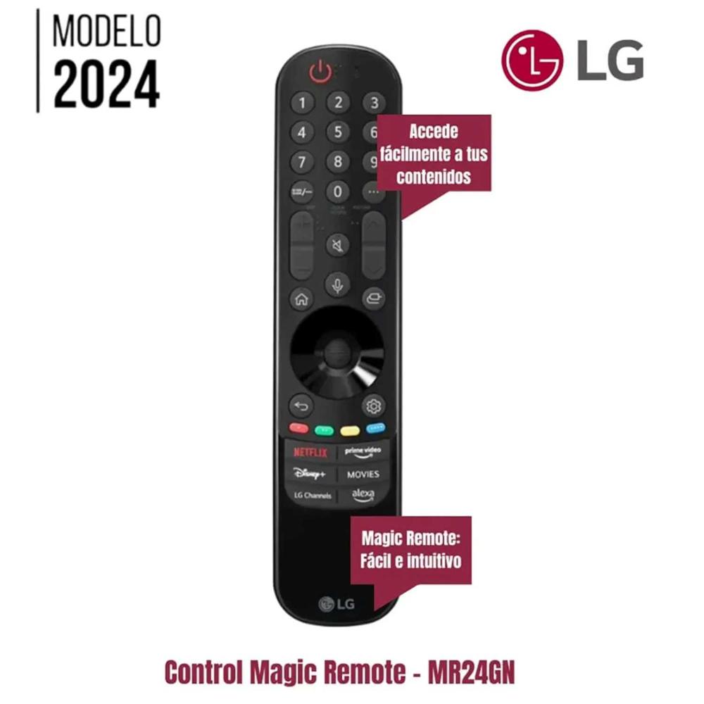 Control Magic LG MR24GN Con Botón Alexa Y LG Channels Modelo 2024