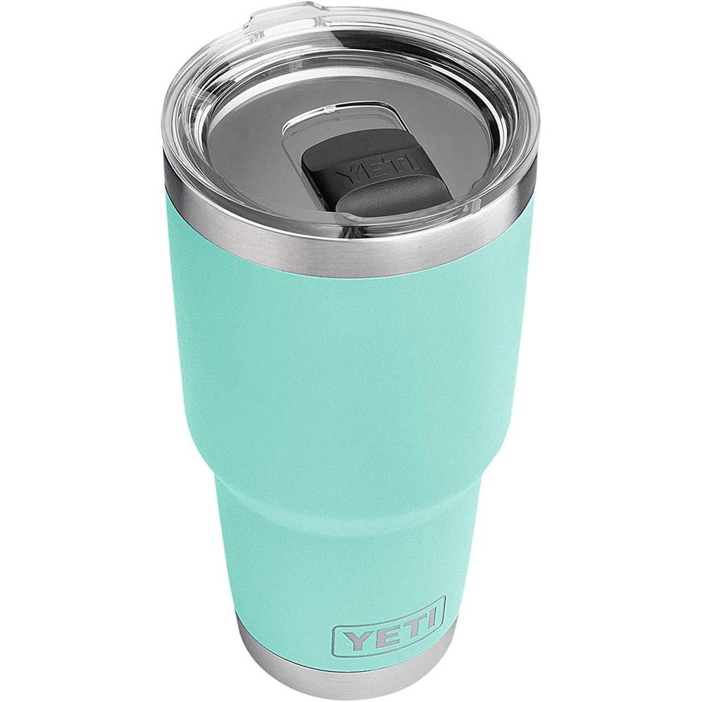 YETI Rambler Vaso de 30 oz de acero inoxidable y tapa MagSlider color turquesa