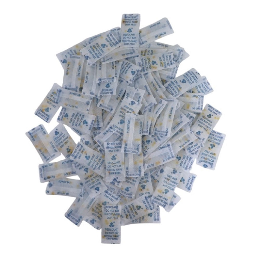 Silica Gel Sobre 1g x 100 sobres Indicador de Humedad Naranja