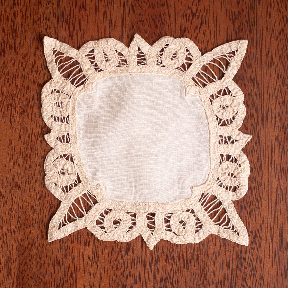 Tapete Cuadrado Algodón Beige Panorama Hogar