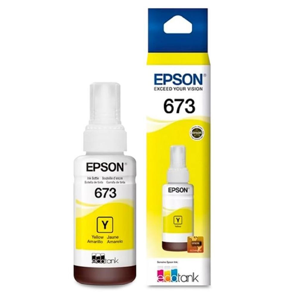Tinta Epson 673 Amarillo T673420 - 70ml - Oechsle