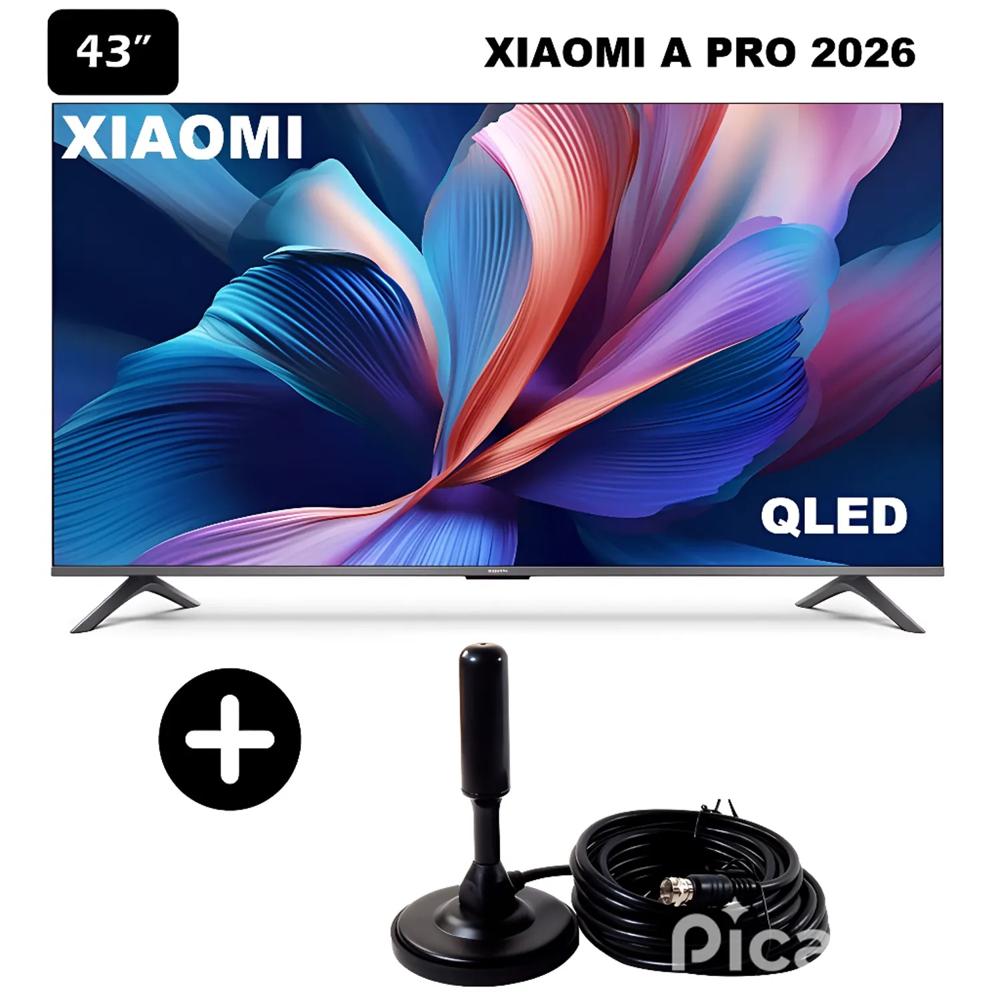 Televisor Xiaomi Smart TV A Pro 43 pulgadas QLED 4K Ultra HD 2026