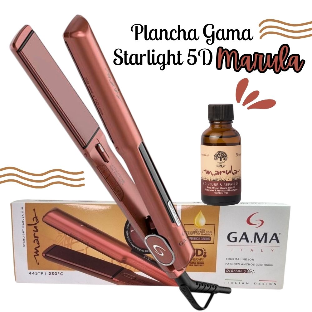 Plancha Alisadora Gama Starlight WL 5D - Marula