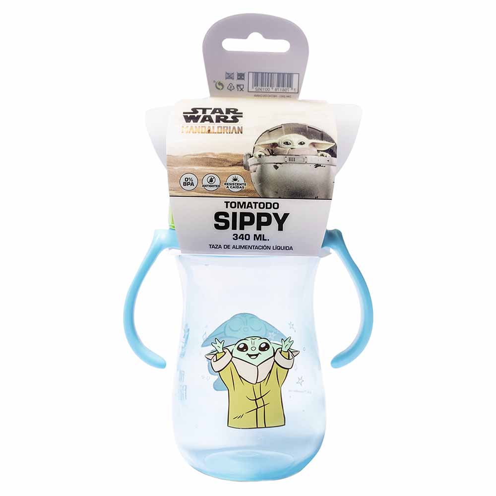 Tomatodo sippy gris MANDALORIAN 340 ml