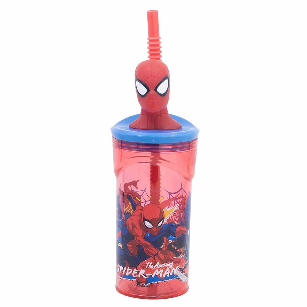 Vaso SPIDERMAN Figurita 3D 360ml