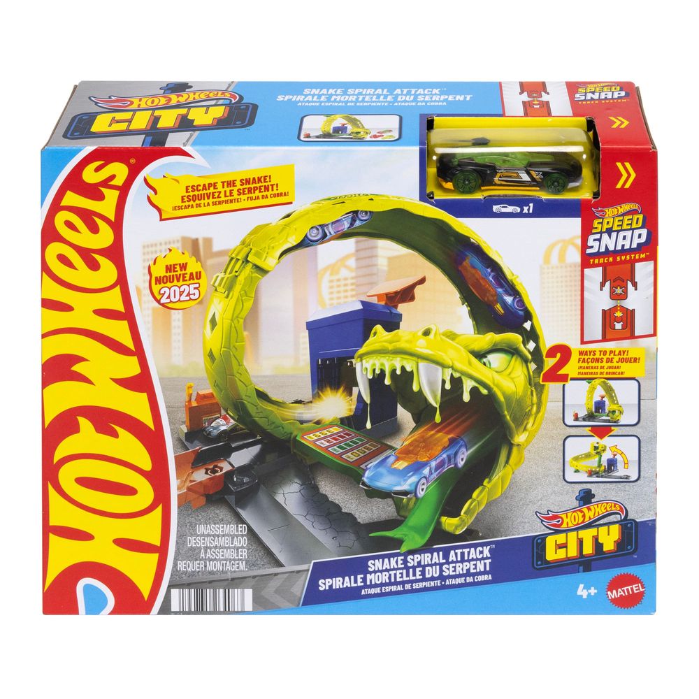Pista de carros Ataque de Serpiente HOT WHEELS Oechsle