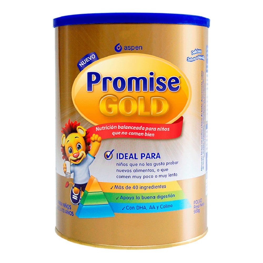 Complemento Nutricional Promise Pe Gold Polvo Sabor A Vainilla Lata 900 G Oechsle