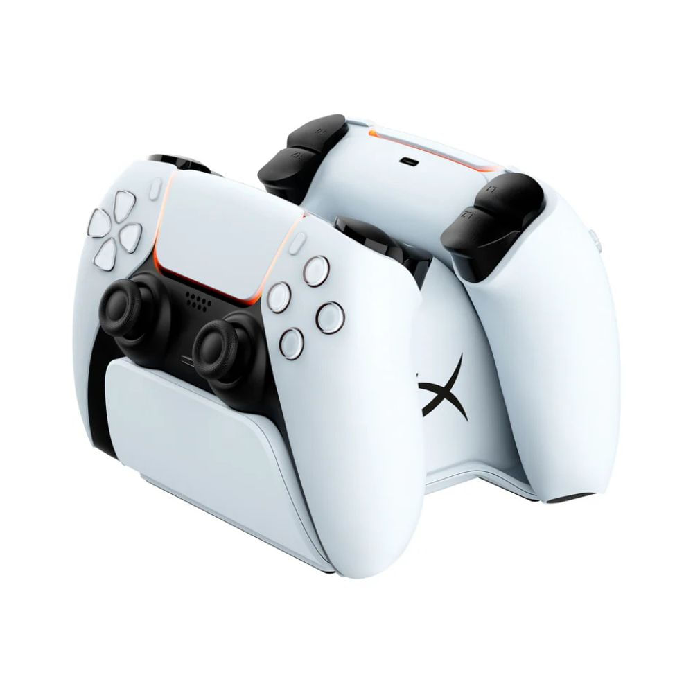 Cargador Hyperx Chargeplay Duo Ps5 Blanco 2 Puertos