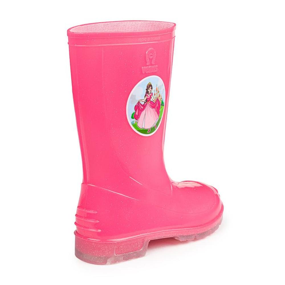 BOTA INFANTIL CON STICKER ANABELLE FUCSIA 33