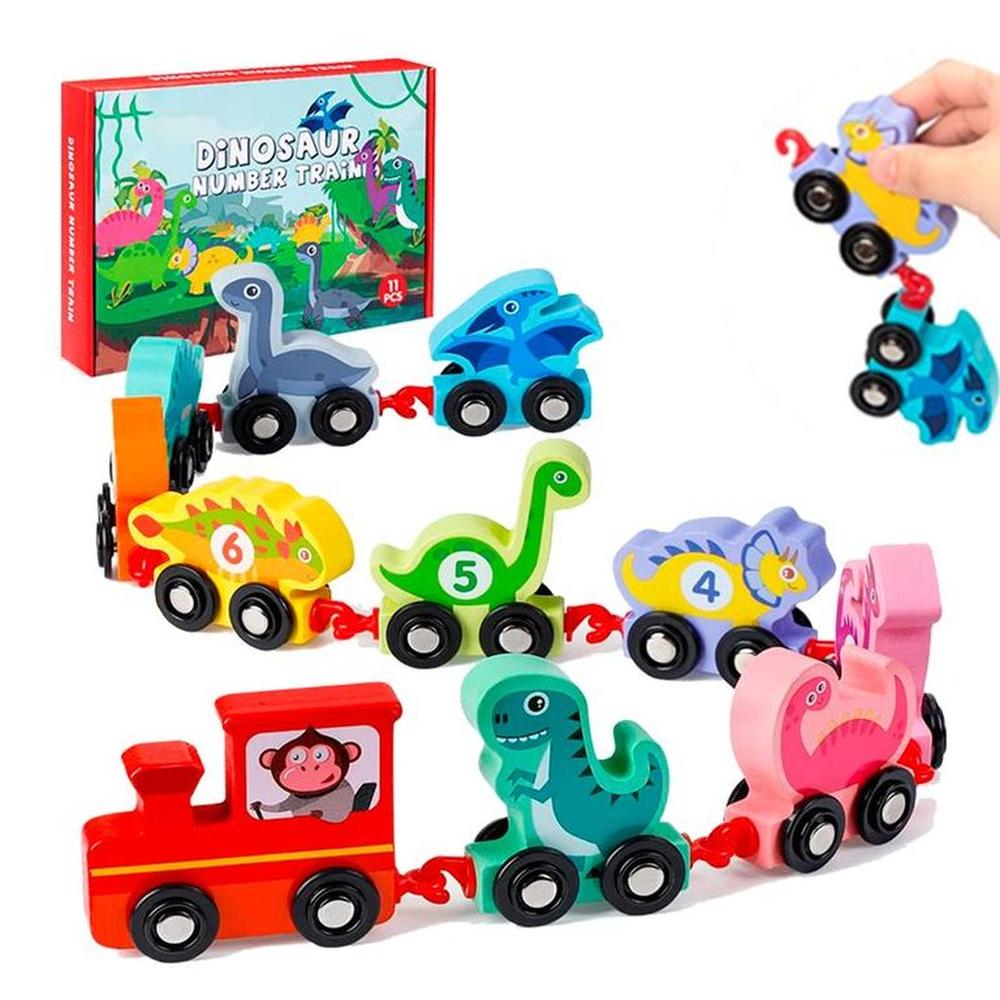 Trencito Dinosaurios  Didactico Numerico Infantil