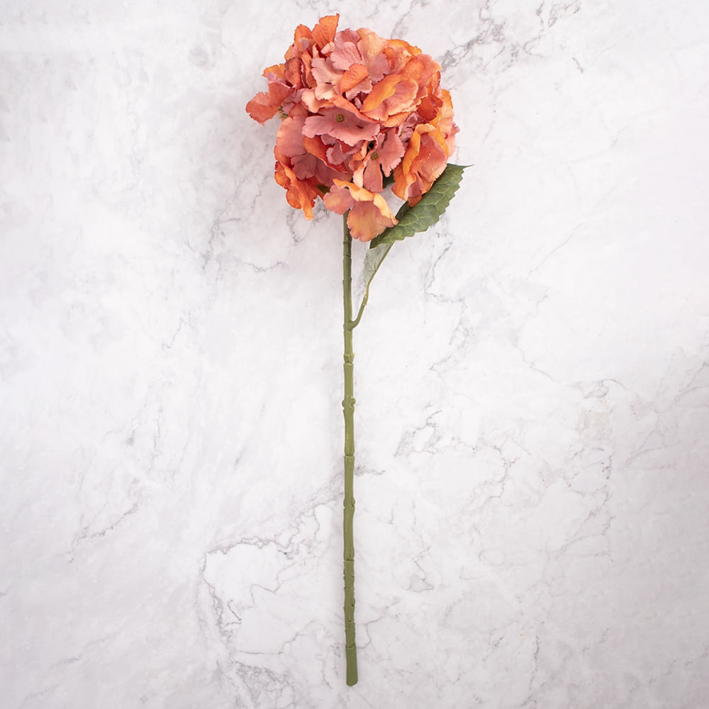 Pack de 2 Hortensias en Vara Naranja Panorama Hogar