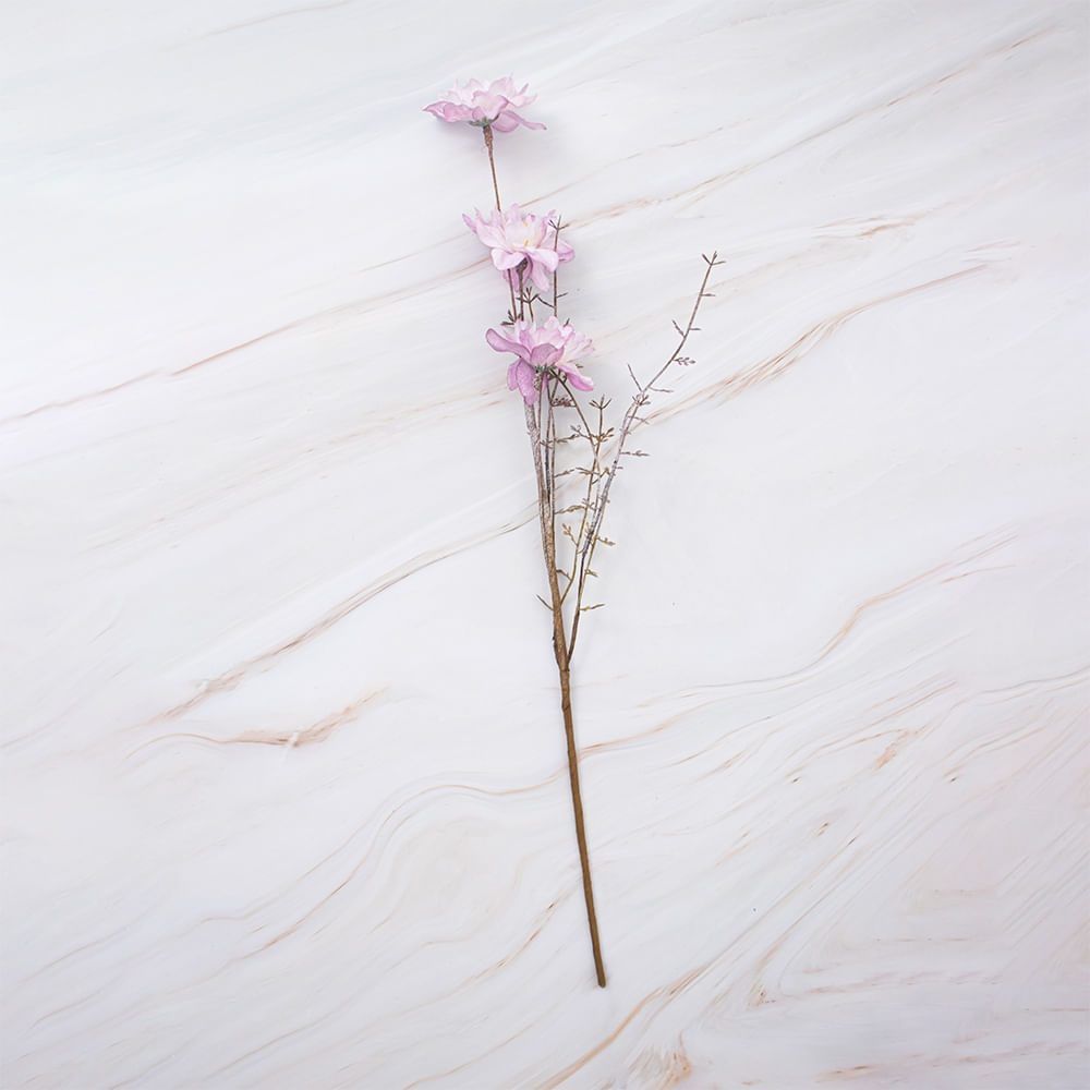 Rosas en Pack de 2 Morado Panorama Hogar