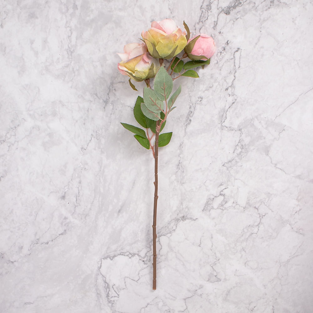 Pack de 2 Rosas Rosa Panorama Hogar