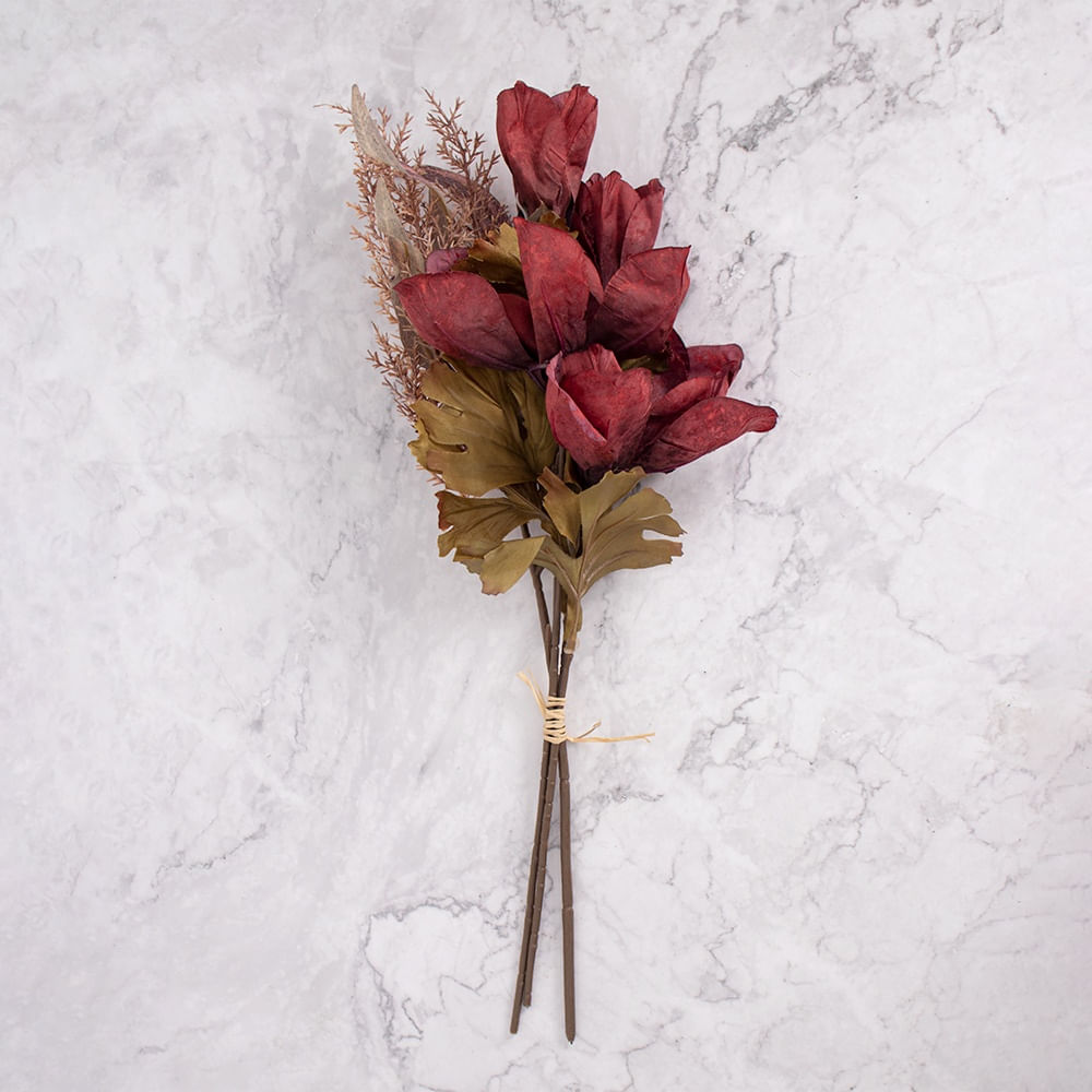 Pack de 2 Ramos Frescias Rojo Panorama Hogar