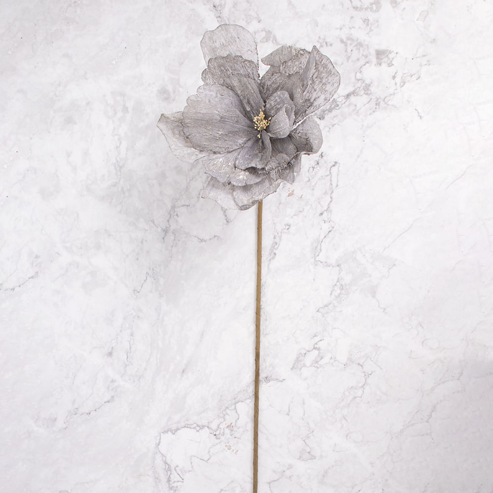 Pack de 2 Flor de Loto en vara Gris Panorama Hogar