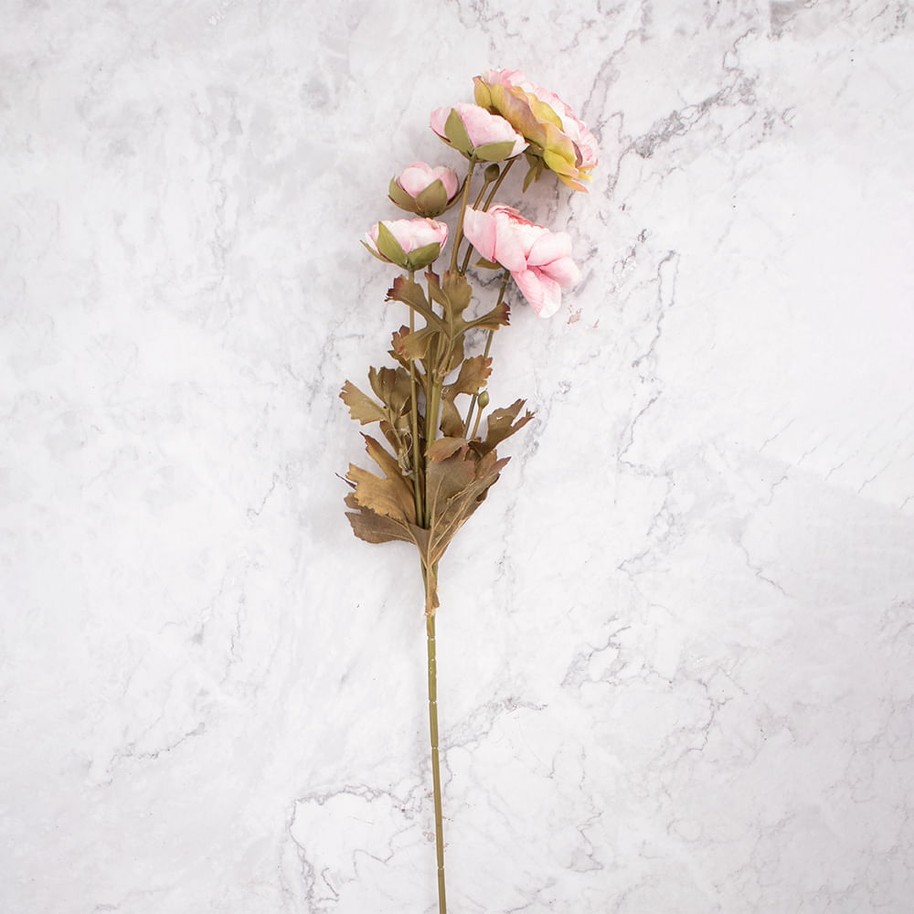 Peonías en Pack de 2 Rosa Panorama Hogar