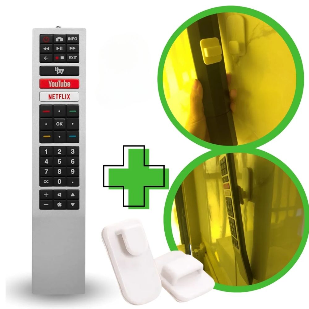 Control Remoto Generico Aoc Smart Tv Modelo s5285 + Soporte