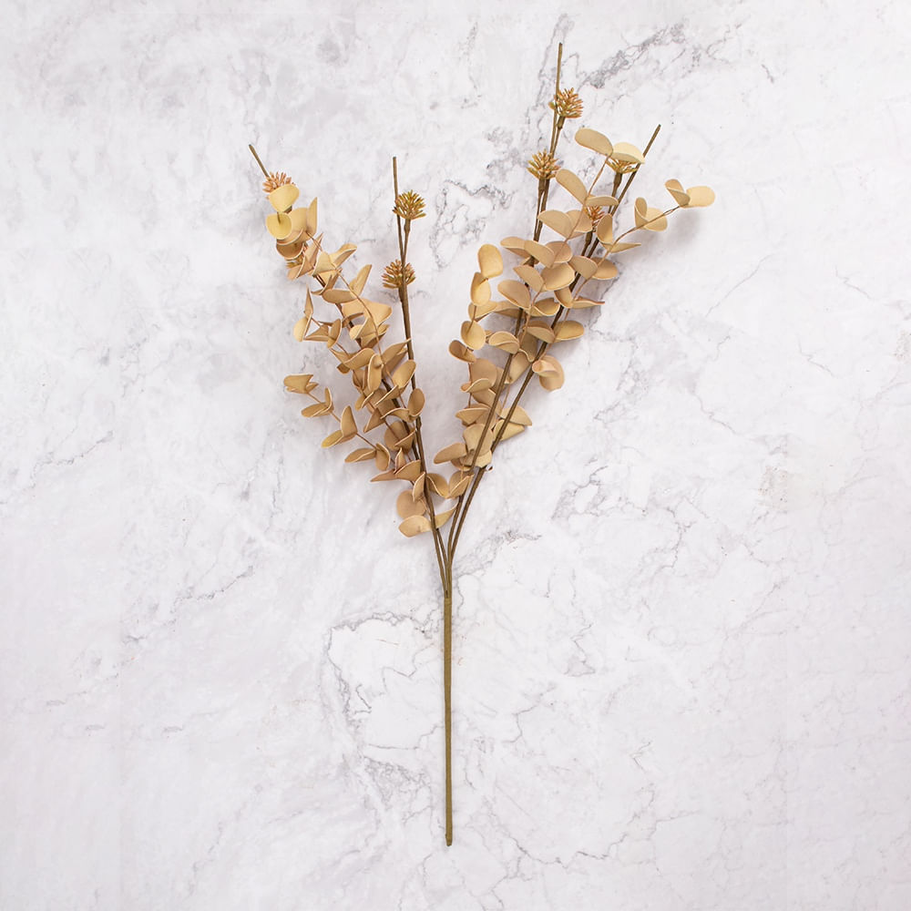 Pack de 2 Ramos de Eucalipto Beige Panorama Hogar