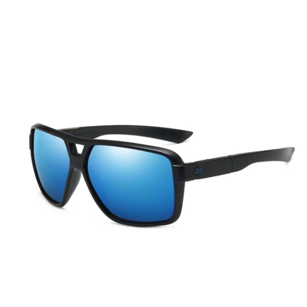 Lentes de sol Fox Racing Cuadrado Unisex Azul