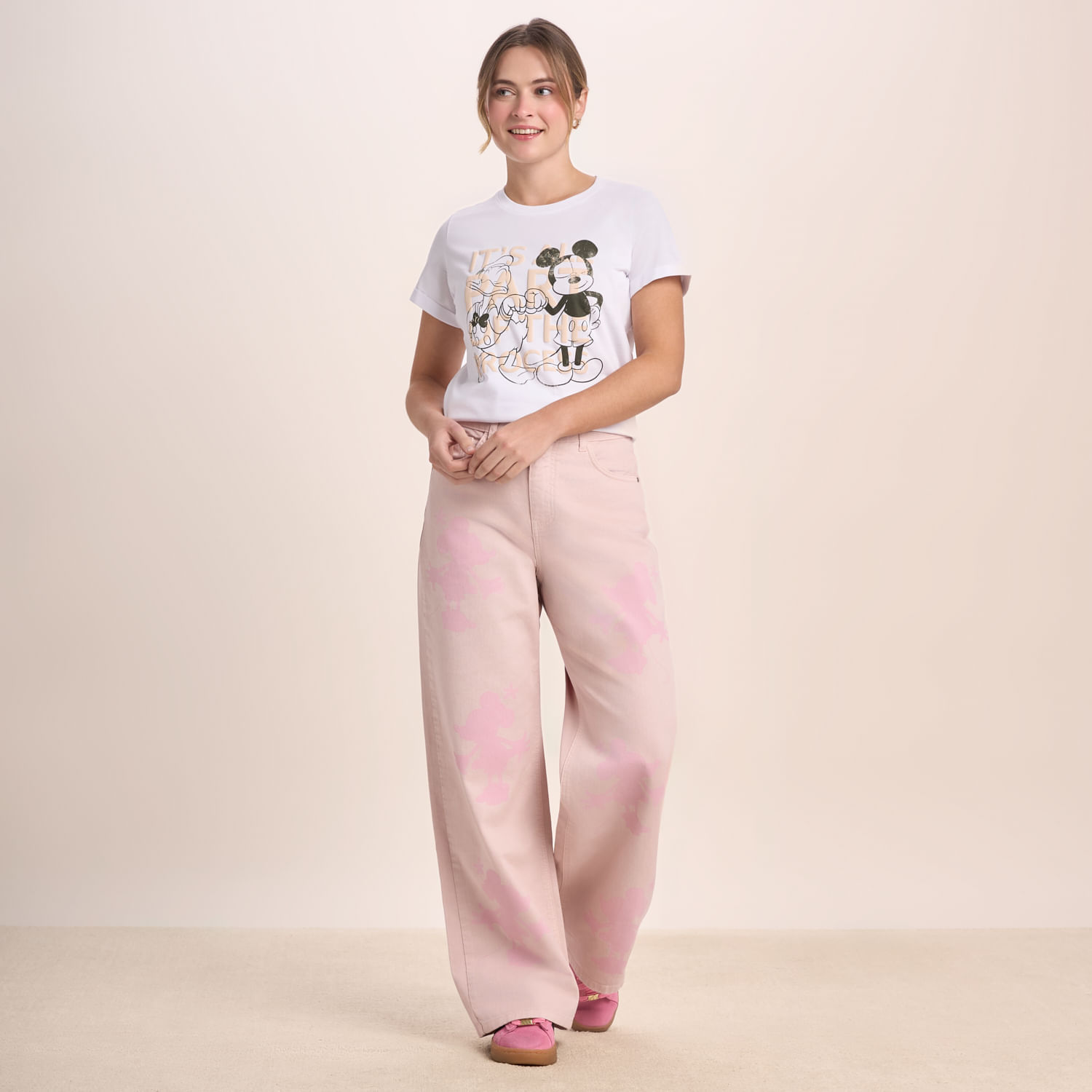 Jean Mujer Disney Pinky 1