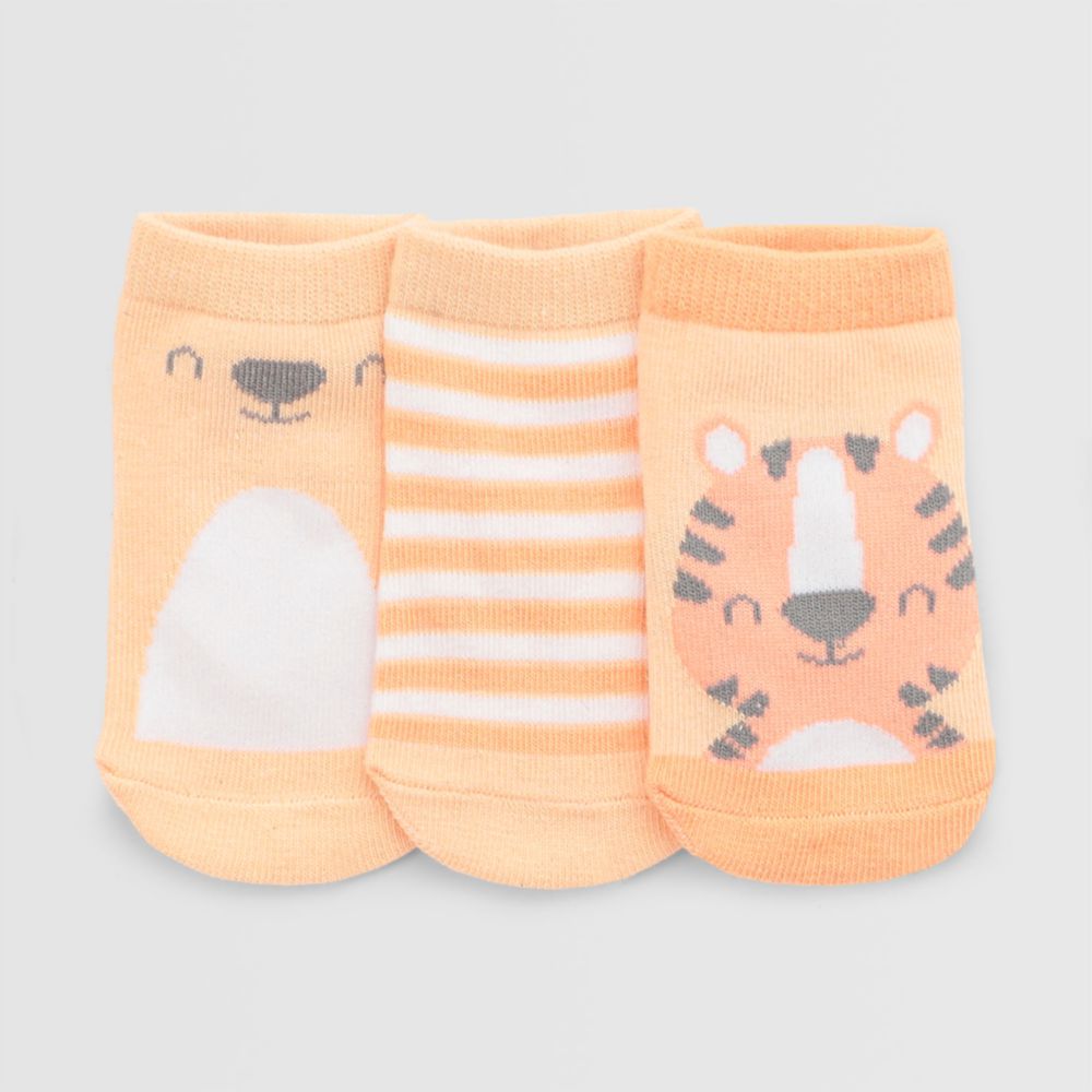 Medias Pack x3 Para Recién Nacido Baby Circus Animals