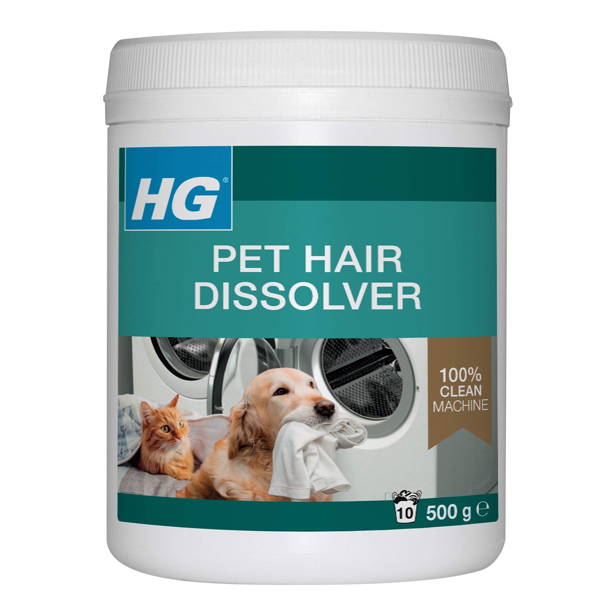 Disolvedor de Pelo para Lavadora HG Pote 500g