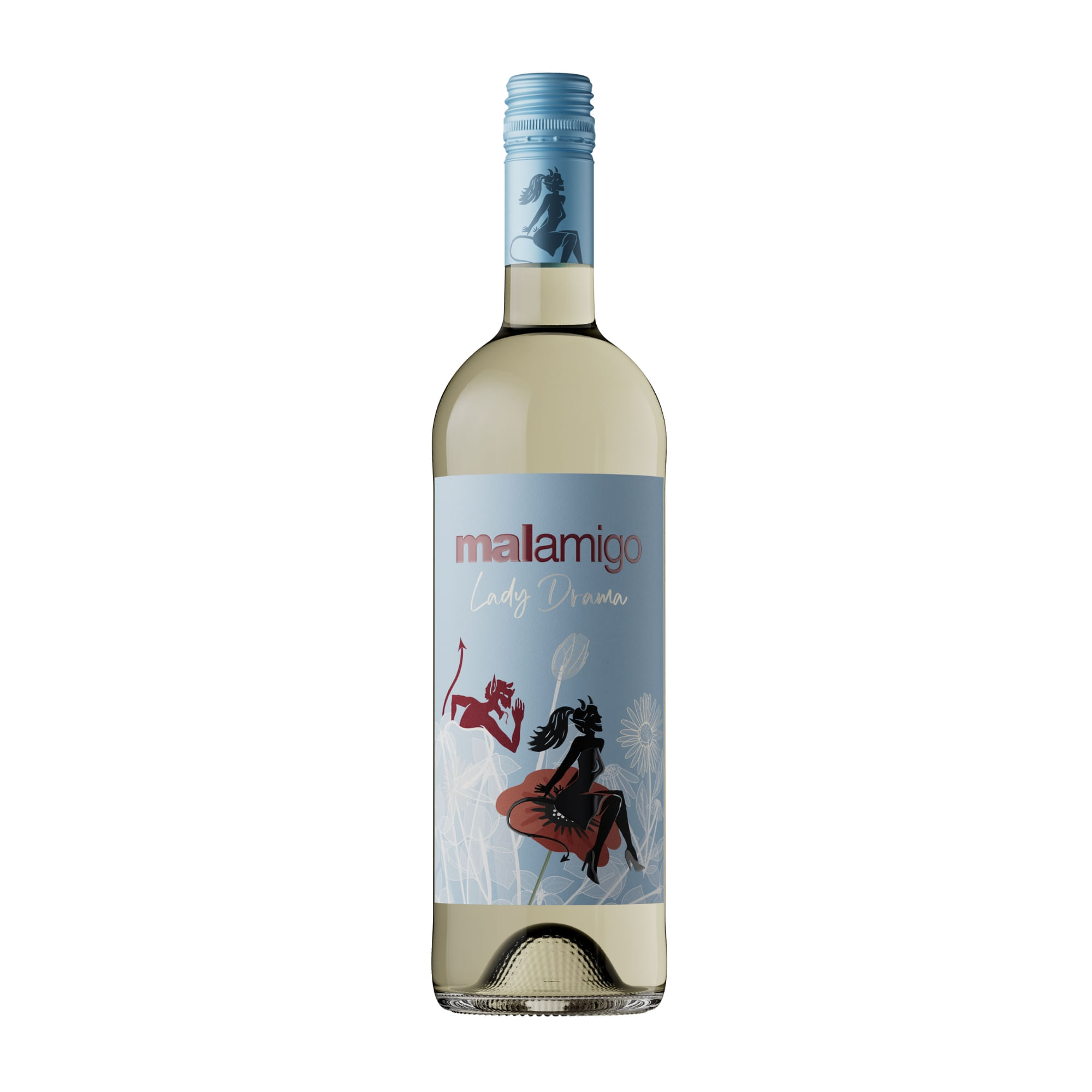 Vino Blanco MALAMIGO Lady Drama White Blend Botella 750ml