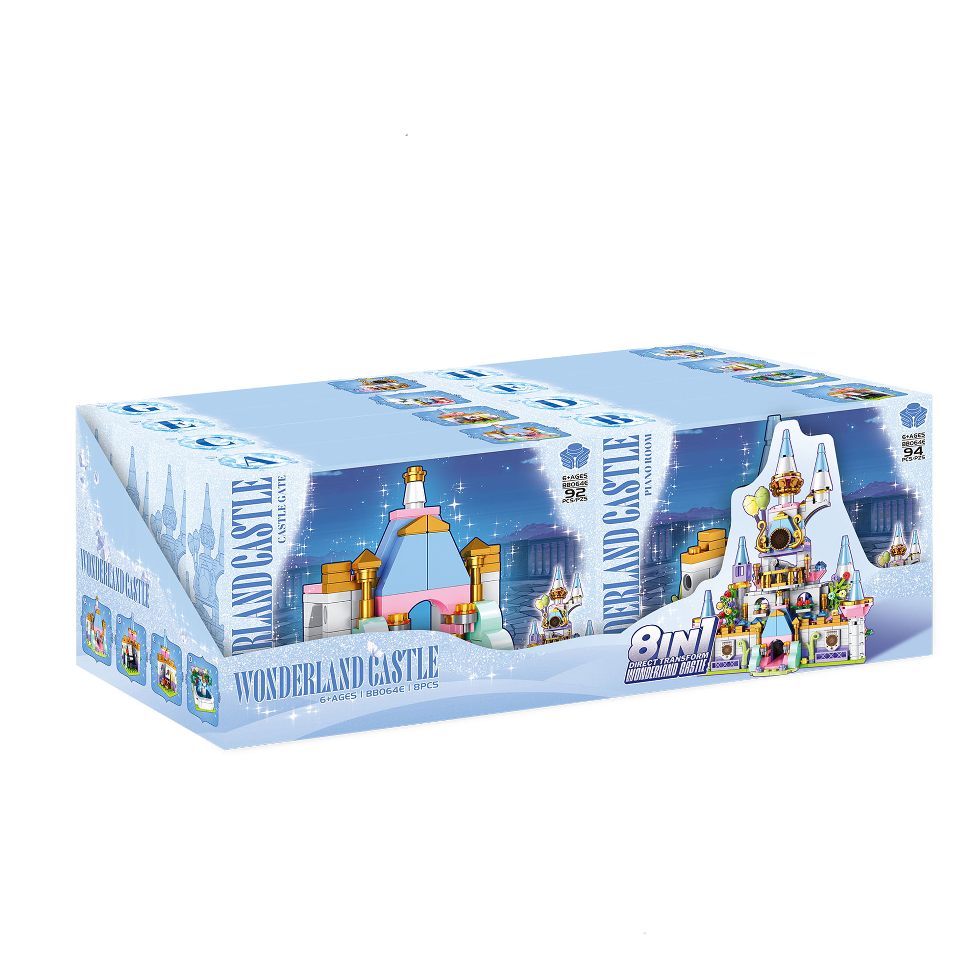Bloques Colección Castillo BRIGHT (Modelos Aleator