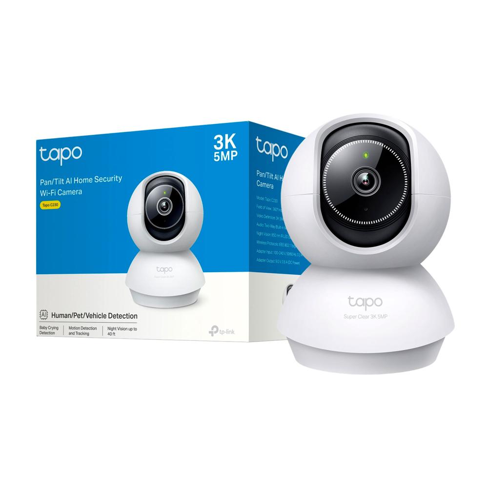 Cámara Seguridad Tapo C230 3K Wifi Audio bidireccional Detección IA