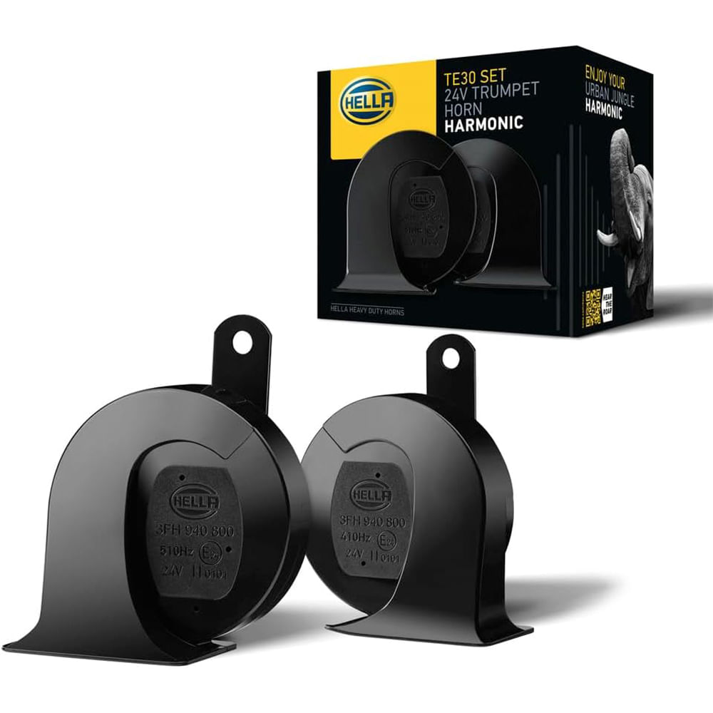 Claxon Hella Caracol 24v 110dB Te30 510Hz Super Tono