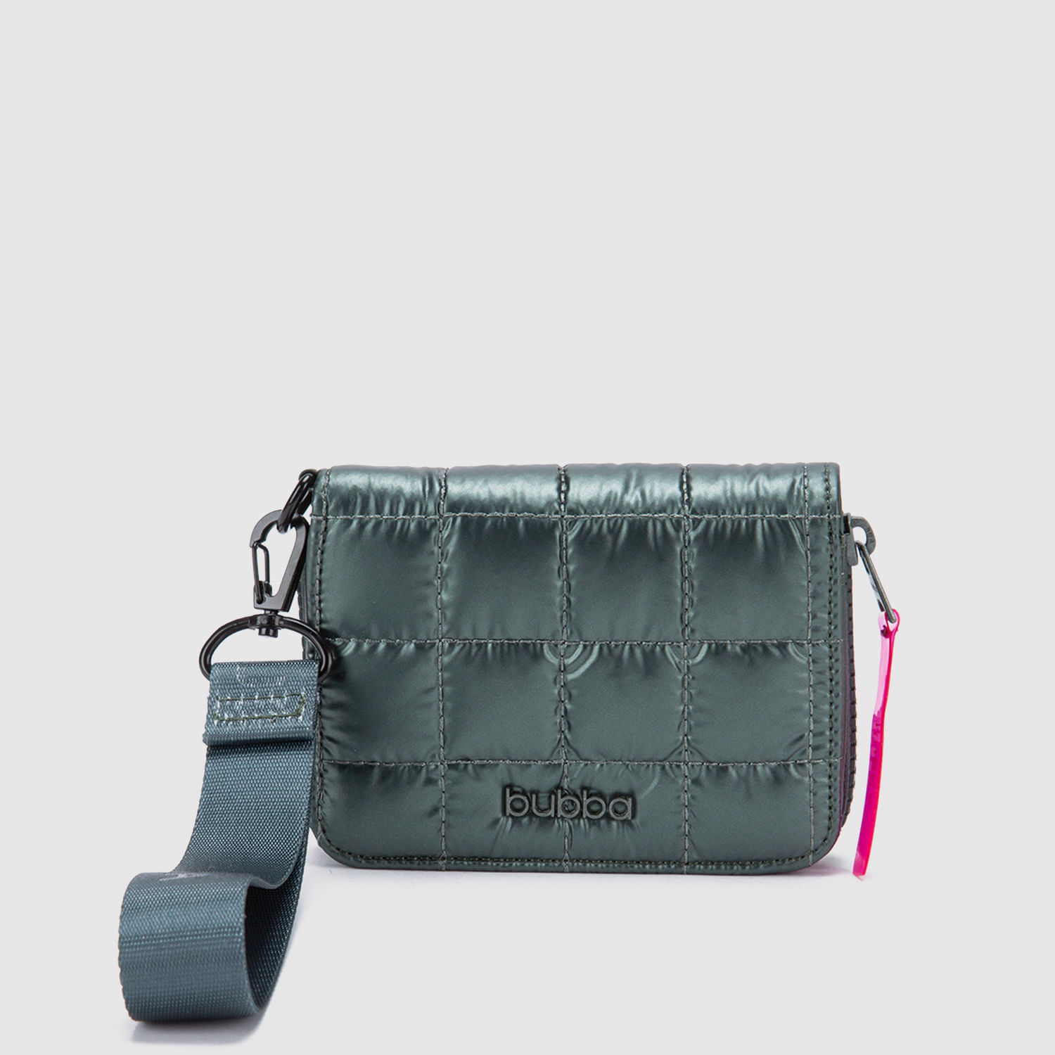 Billetera Bubba Bags Mini Midnight Green