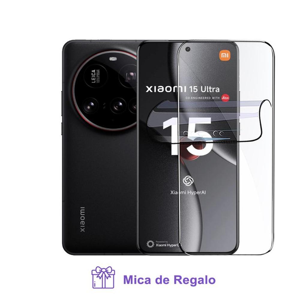 XIAOMI 15 ULTRA 16GB RAM 512GB ROM NEGRO + MICA HIDROGEL